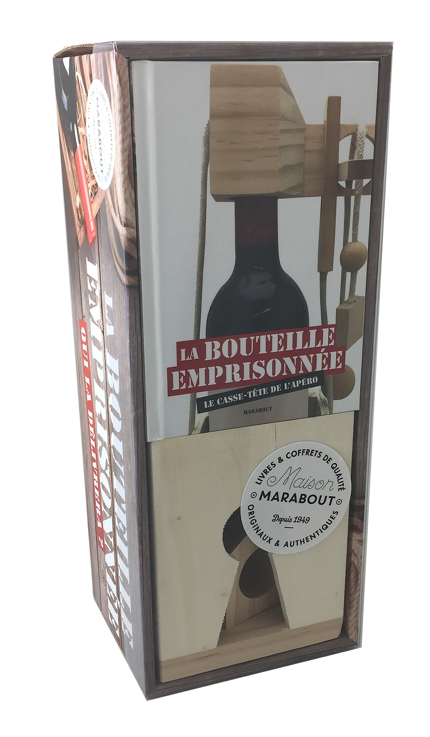 Coffret la bouteille emprisonnée
