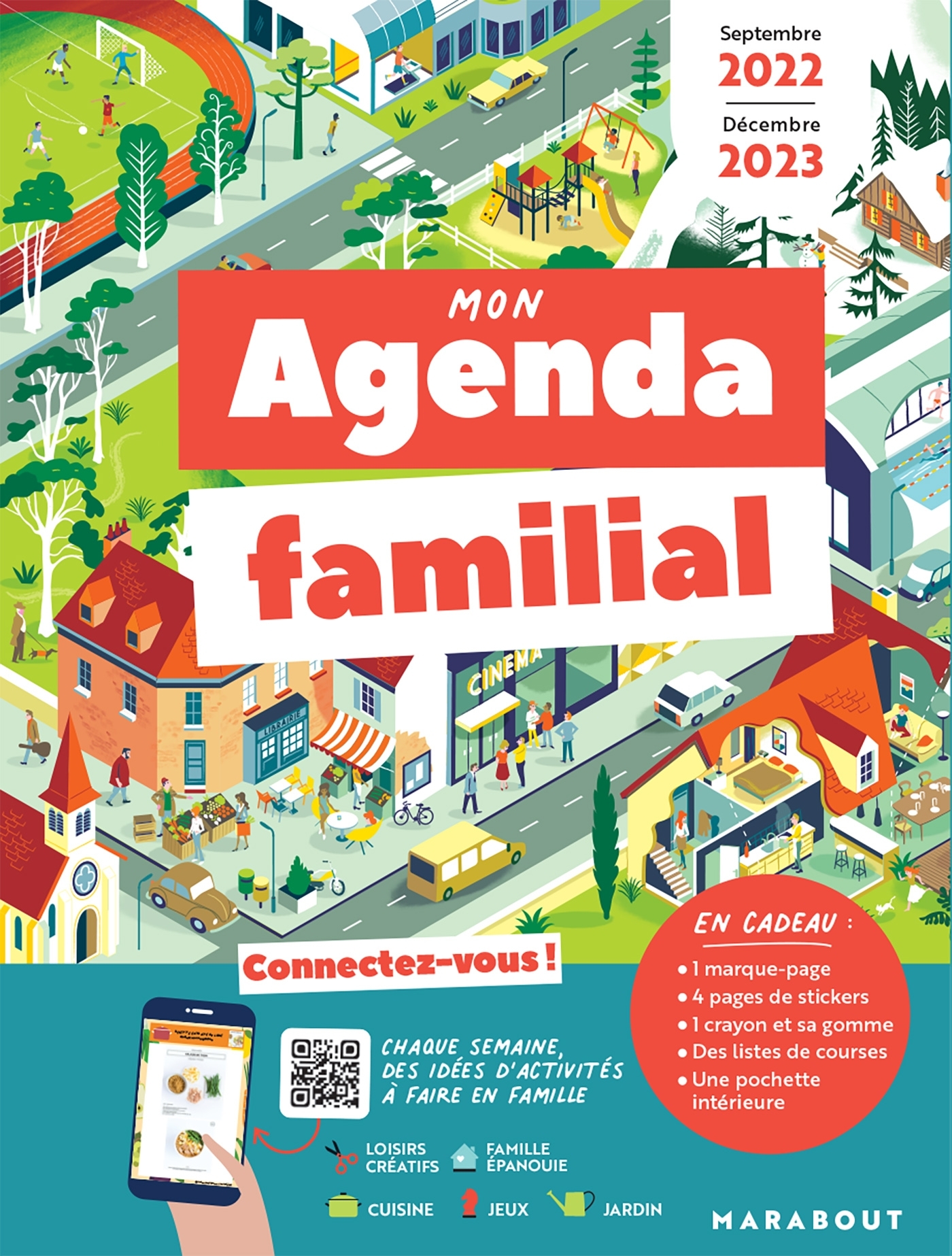 Agenda familial - Septembre 2022 - Décembre 2023