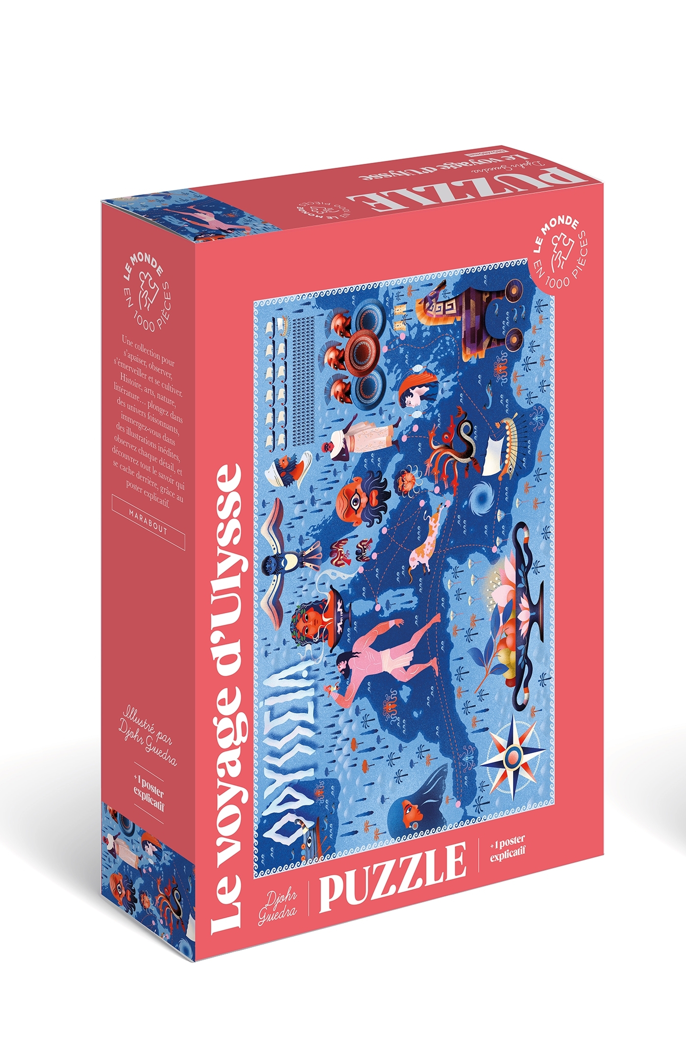 Puzzle 1000 pièces - Le voyage d'Ulysse