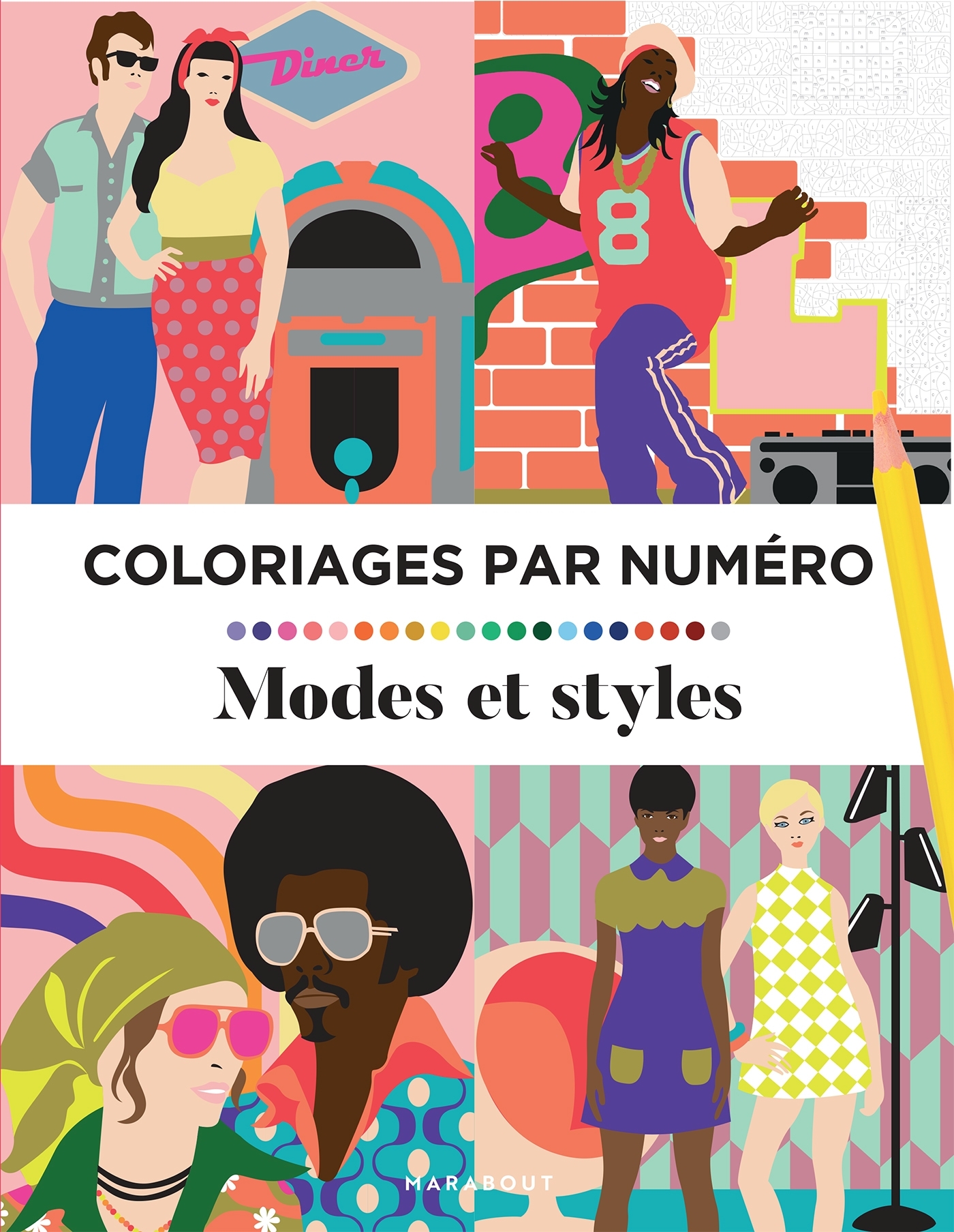 Coloriages par numéro - Mode et styles