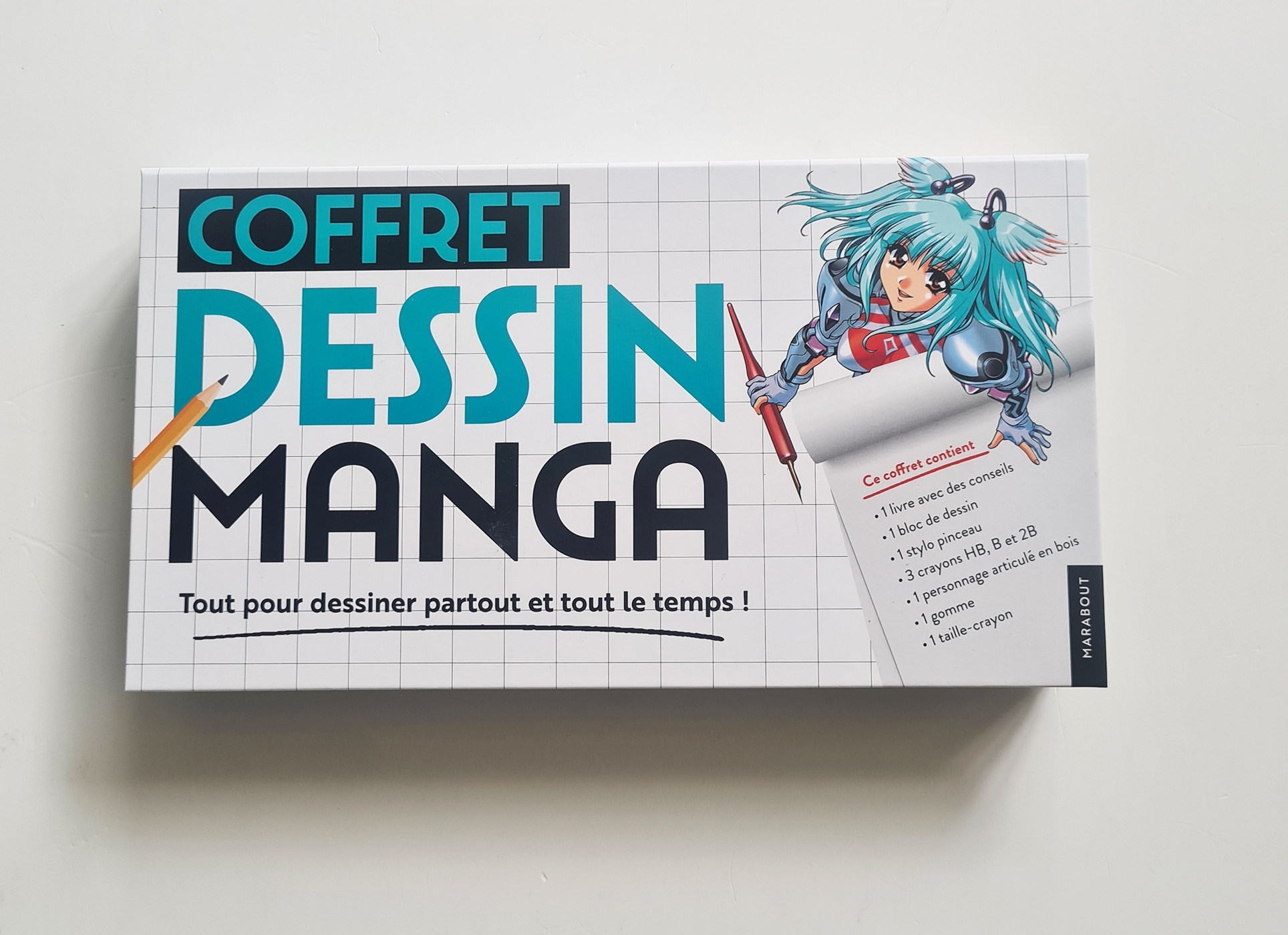 Coffret dessin nomade manga