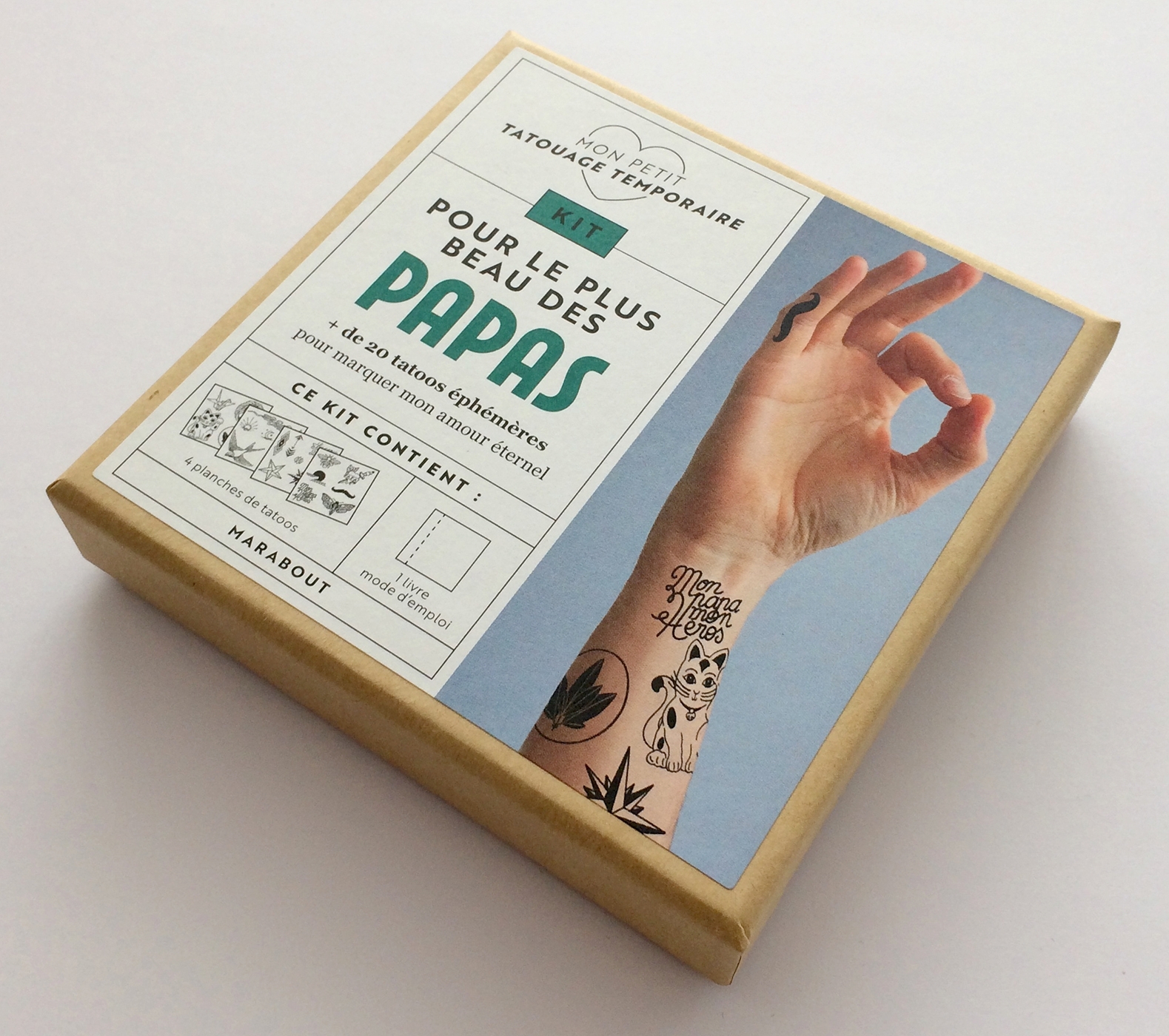 Kit tatoo pour le plus  beau des papas