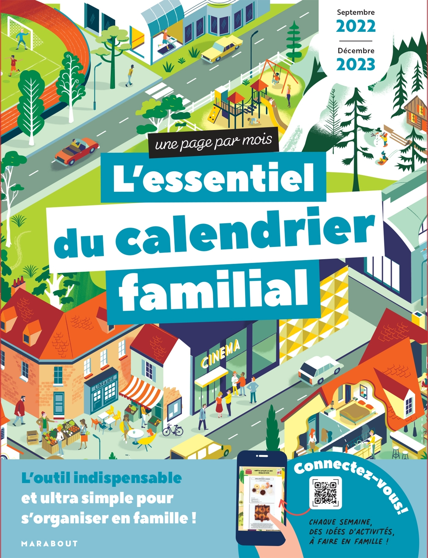 Grand calendrier de la famille : l'Essentiel ! 16 mois - sept 2022 à déc 2023
