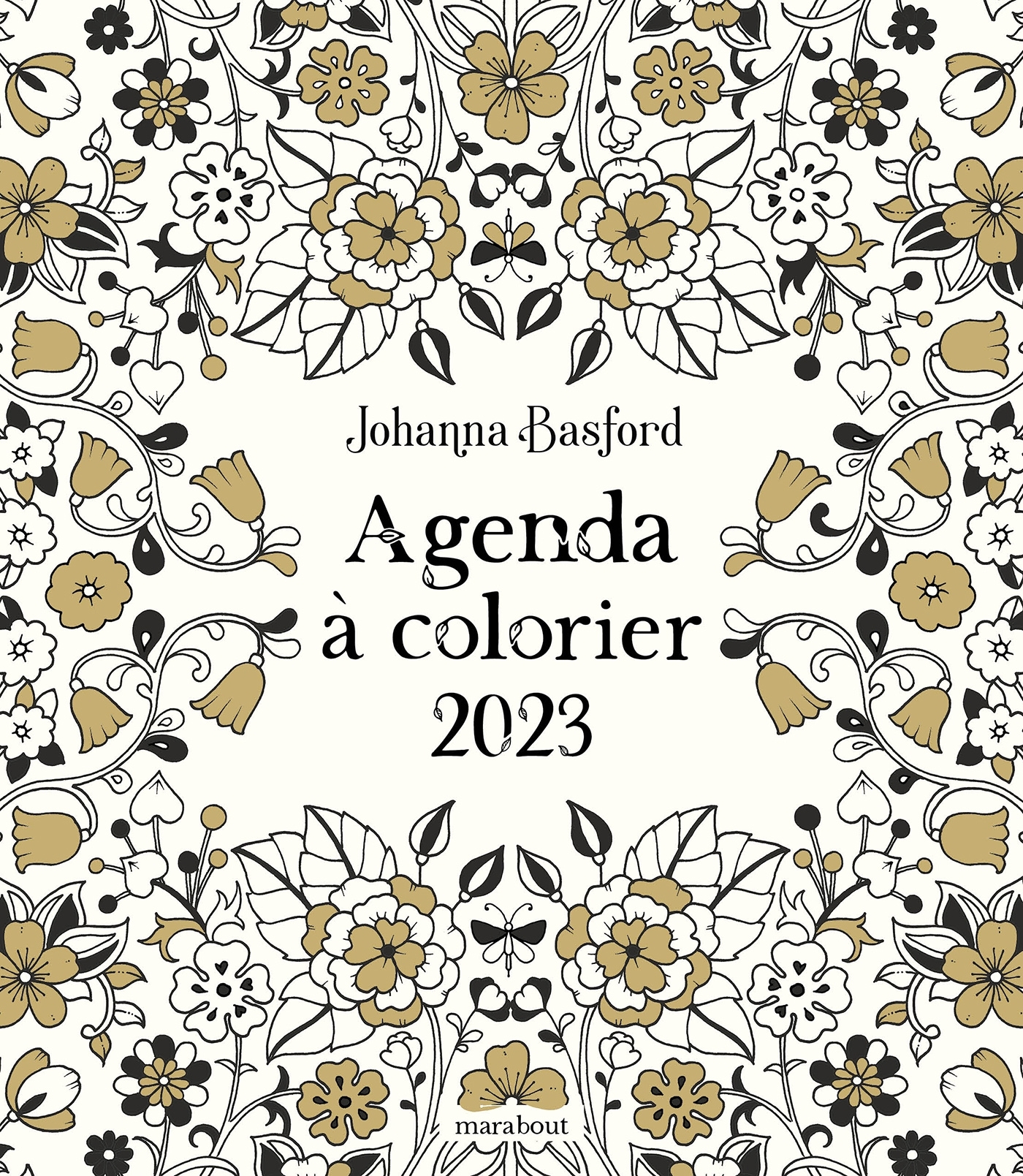 Agenda à colorier 2023 -  Johanna Basford
