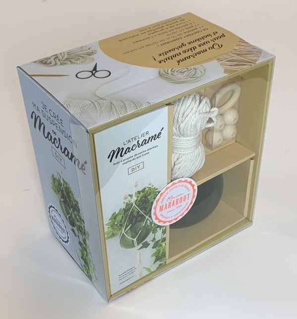 Coffret - Je crée ma suspension en macramé