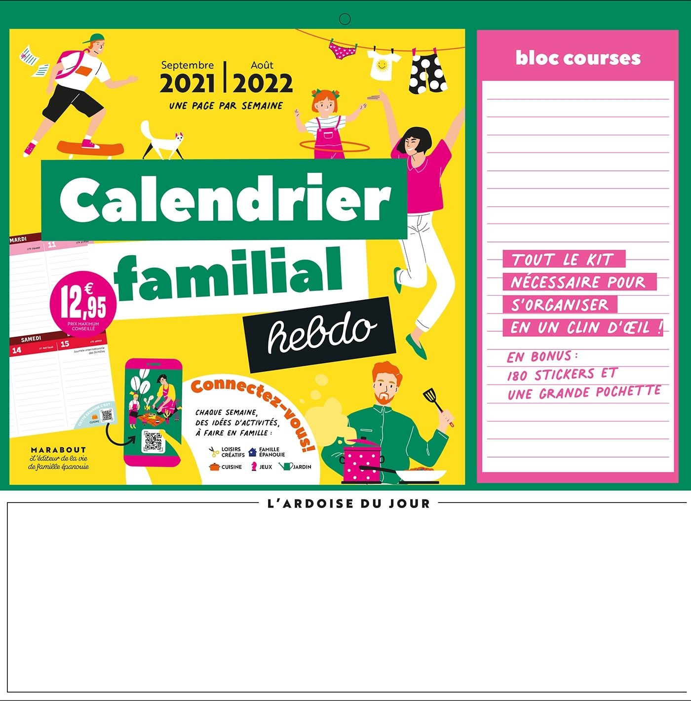 Calendrier familial hebdo 2021-2022
