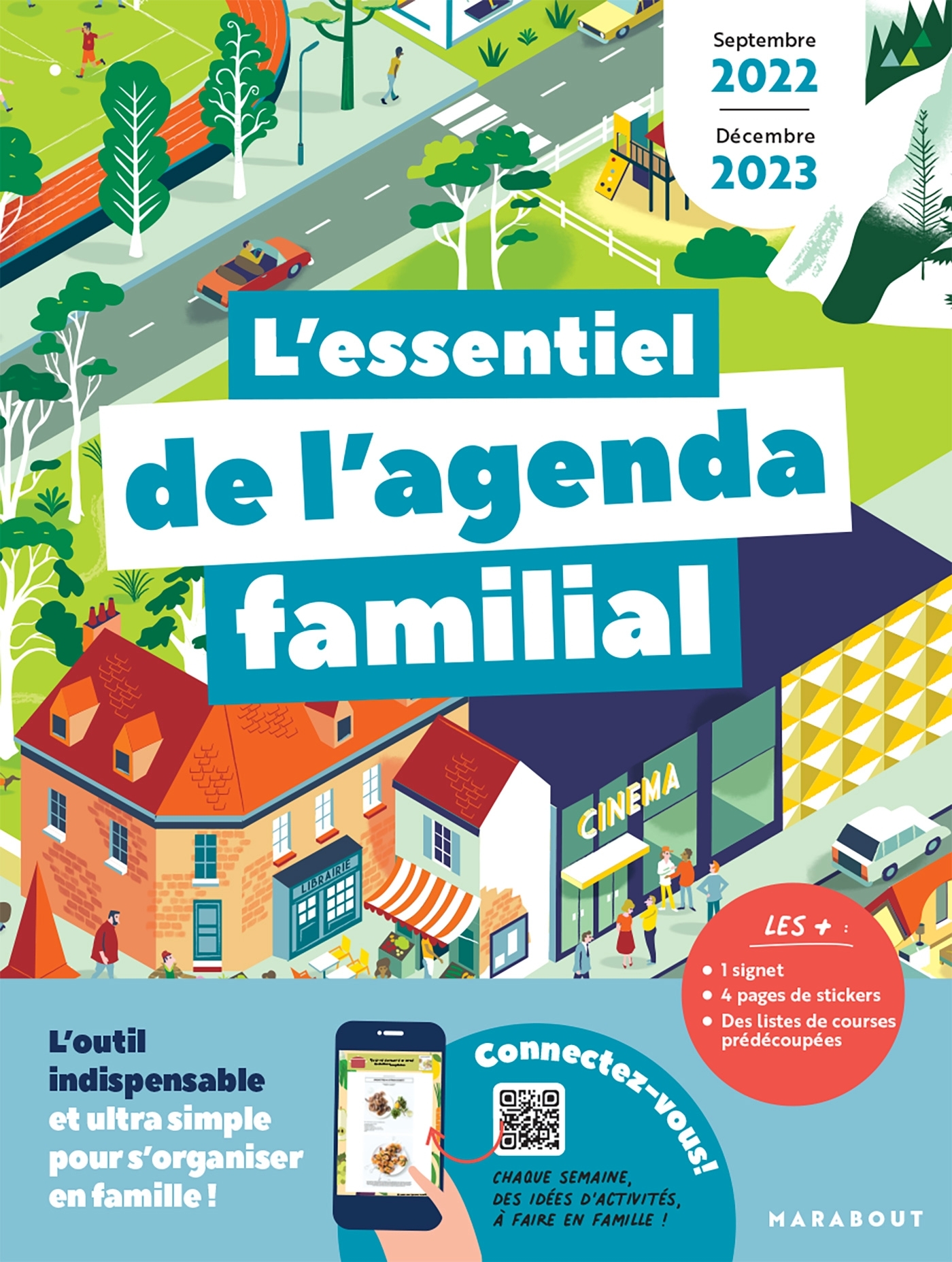Grand agenda familial  : l'Essentiel 16 mois - sept 2022 à déc 2023
