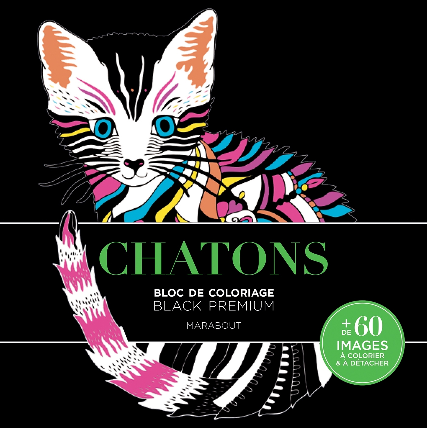 Bloc Black Premium - Chatons