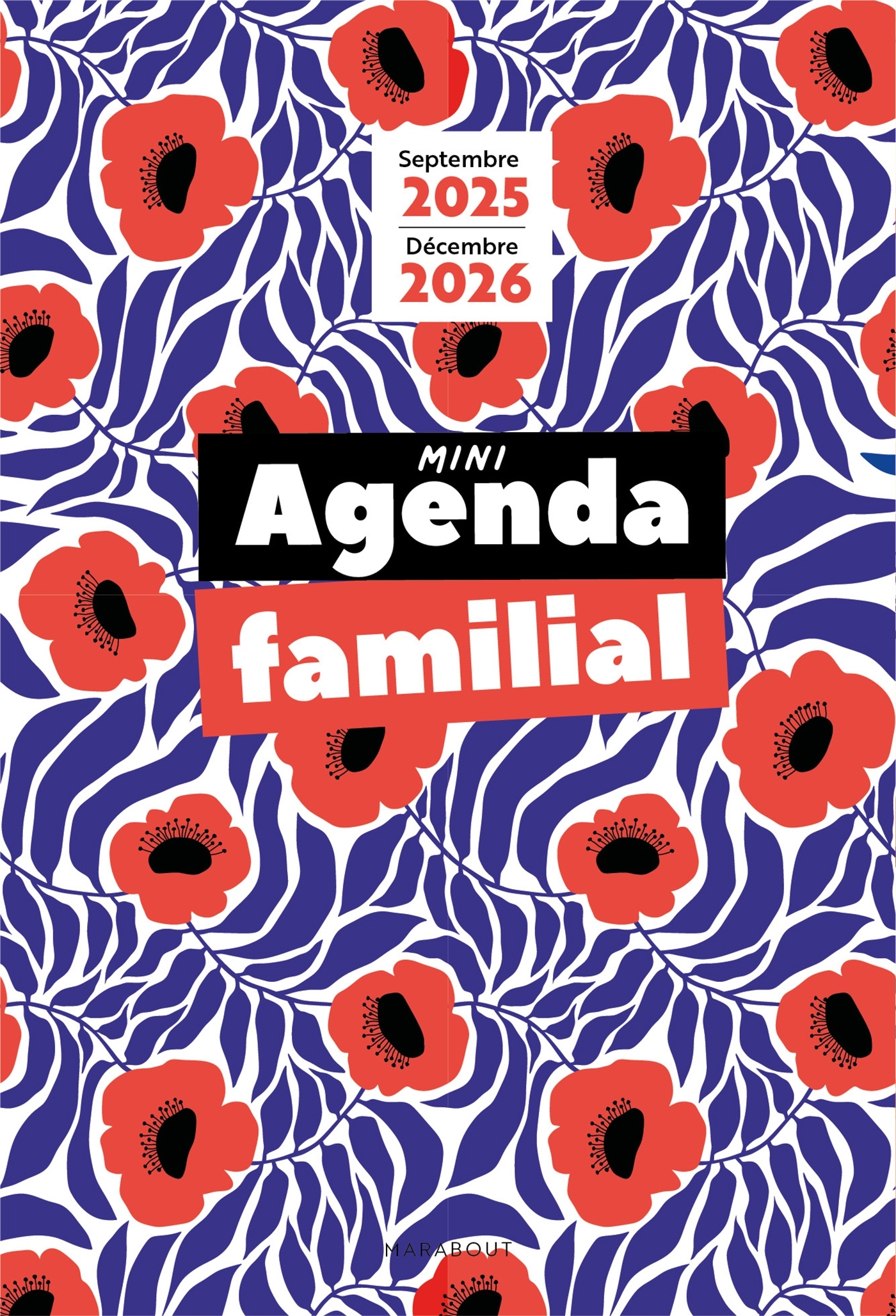 Mini agenda familial 2025-2026