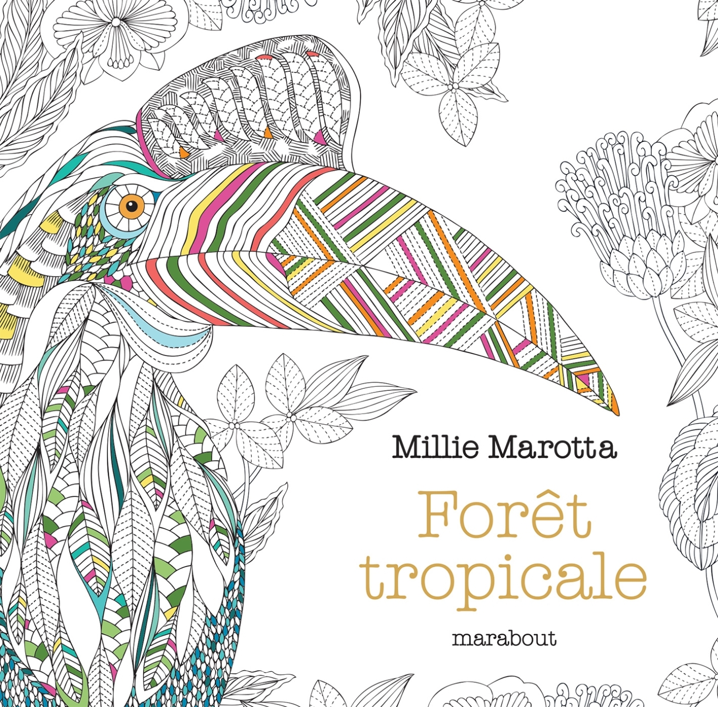 Le petit livre de coloriages - Forêt tropicale
