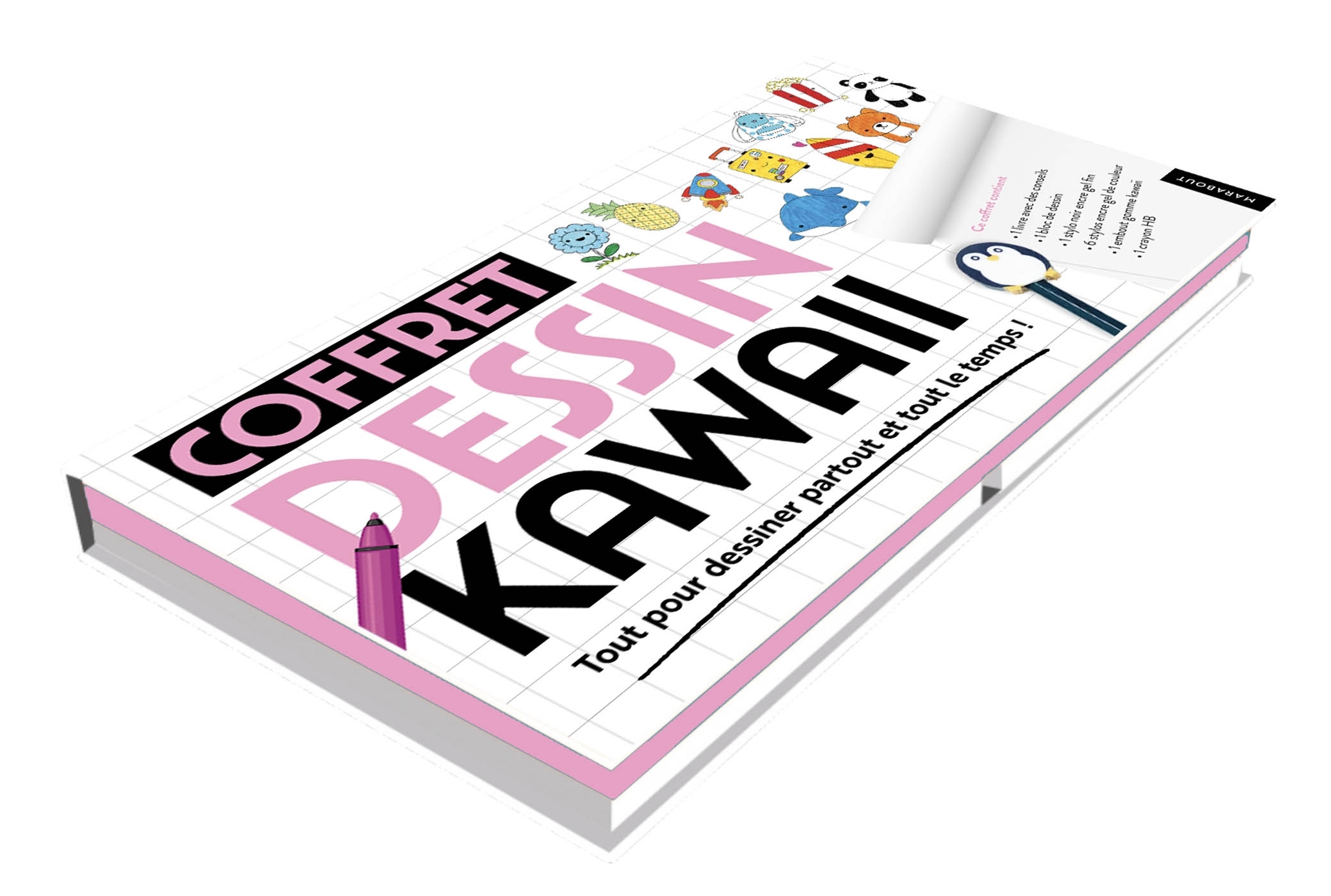 Coffret dessin Kawaii