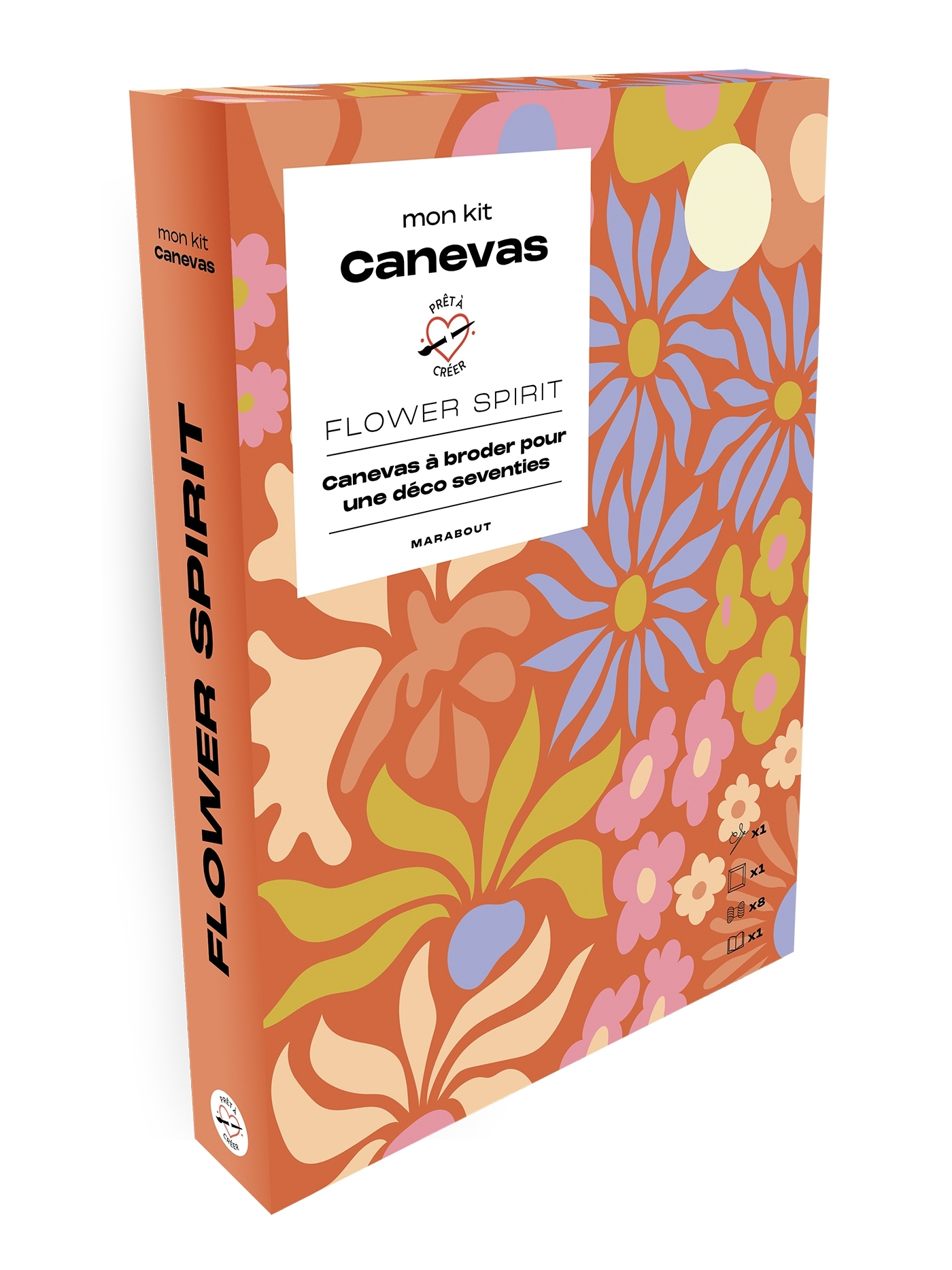 Mon kit canevas - Flower spirit