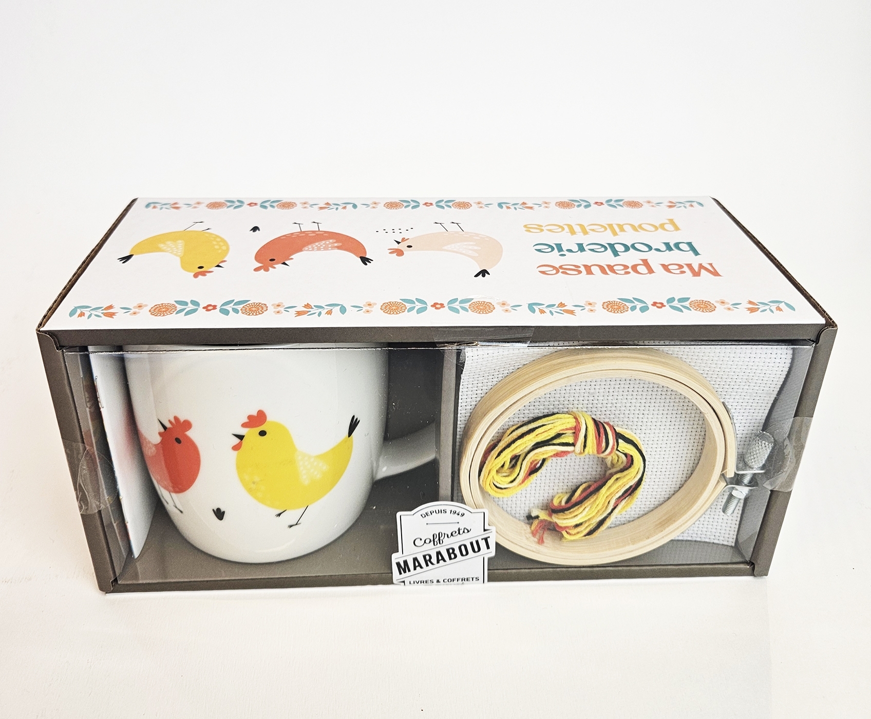 Ma pause broderie poulettes