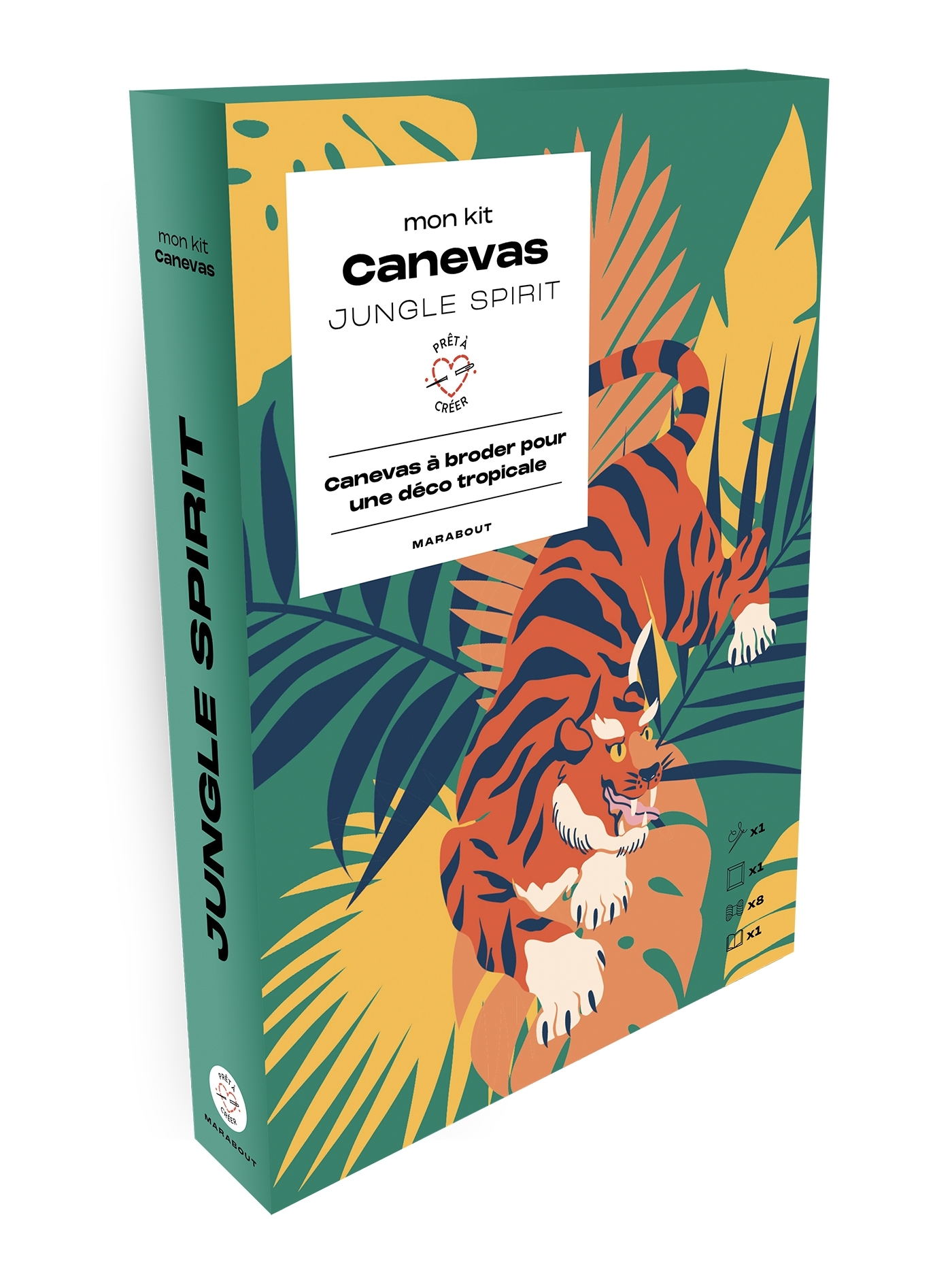 Mon kit canevas - Jungle spirit