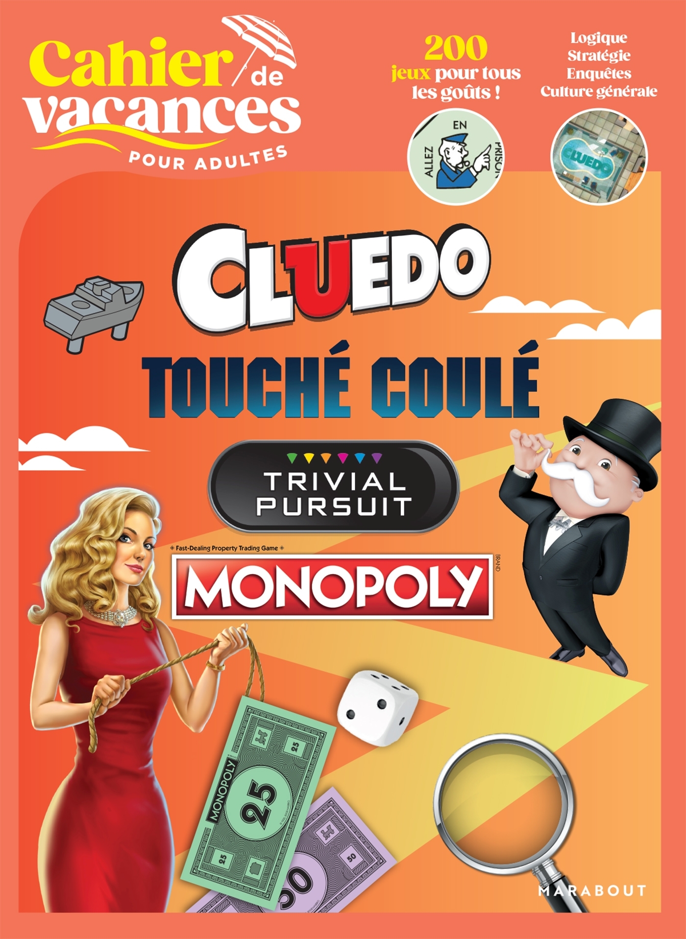 Le cahier de vacances pour adultes - Multi jeux