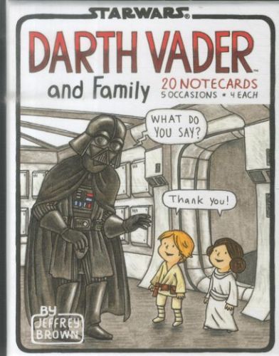 Darth Vader and Family Notecards