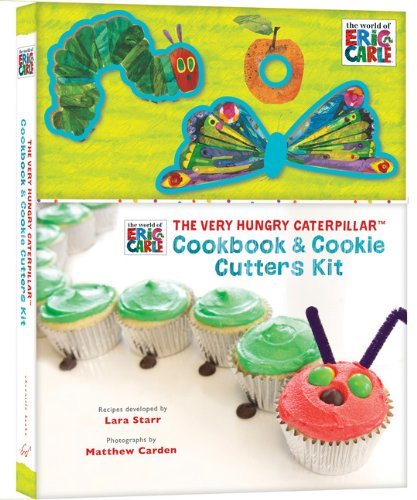 THE VERY HUNGRY CATERPILLAR COOKBOOK AND COOKIE CUTTERS KIT