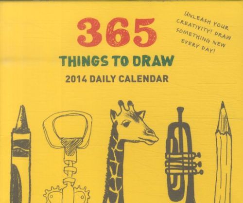 365 THINGS TO DRAW 2014 DAILY CALENDAR