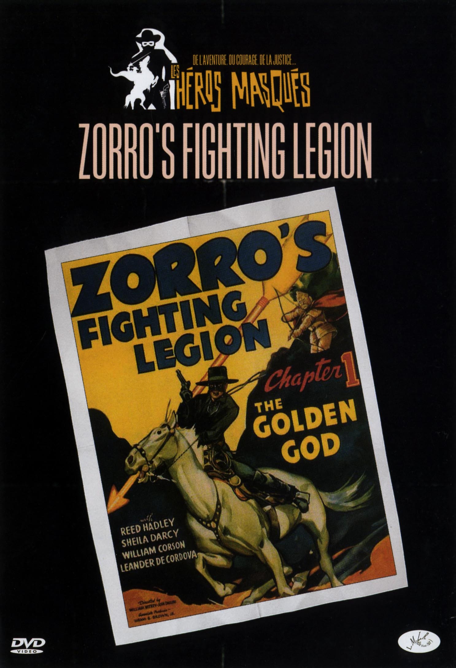 ZORRO'S FIGHTING LEGION - DVD