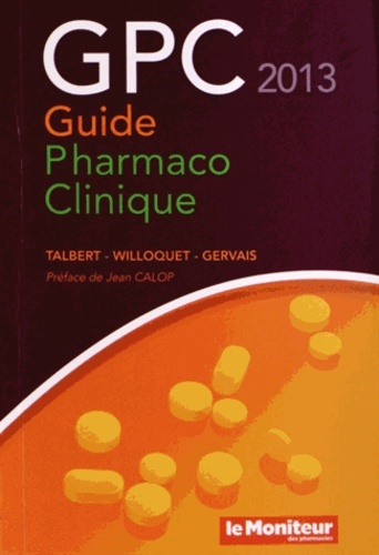 GPC 2013 guide pharmaco clinique