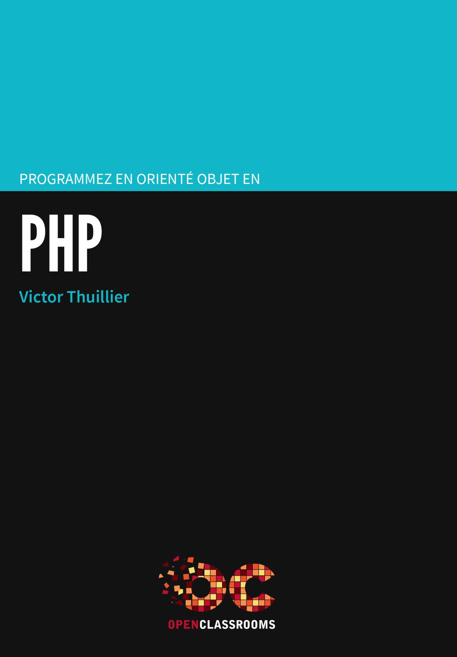 PHP PROGRAMMEZ EN ORIENTE OBJET EN   RELOOKAGE