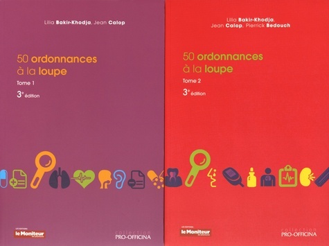 PACK 50 ORDONNANCES A LA LOUPE TOM 1 ET 2 3EME ED