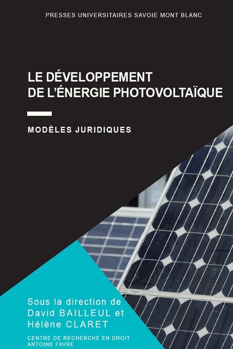 Le développement de l'énergie photovoltaïque