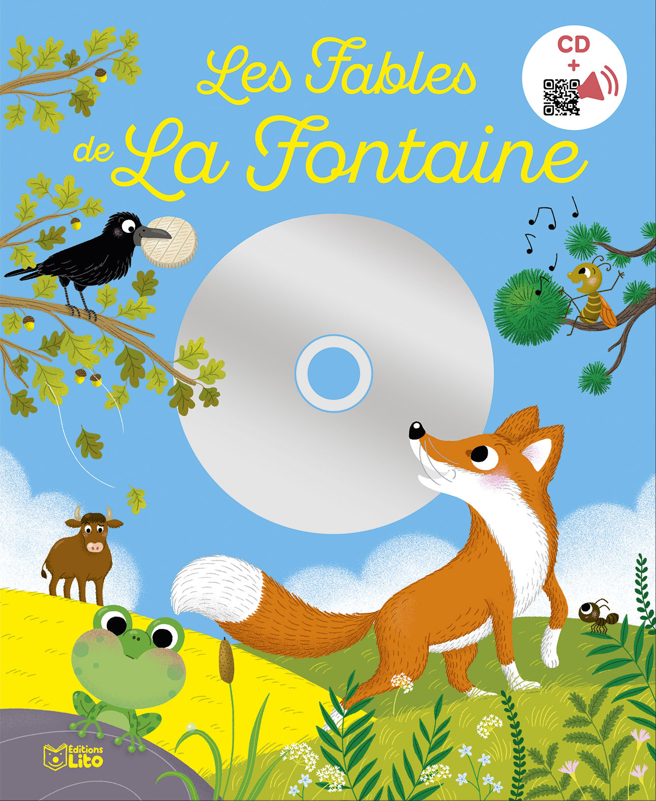 LIVRE CD LA FONTAINE