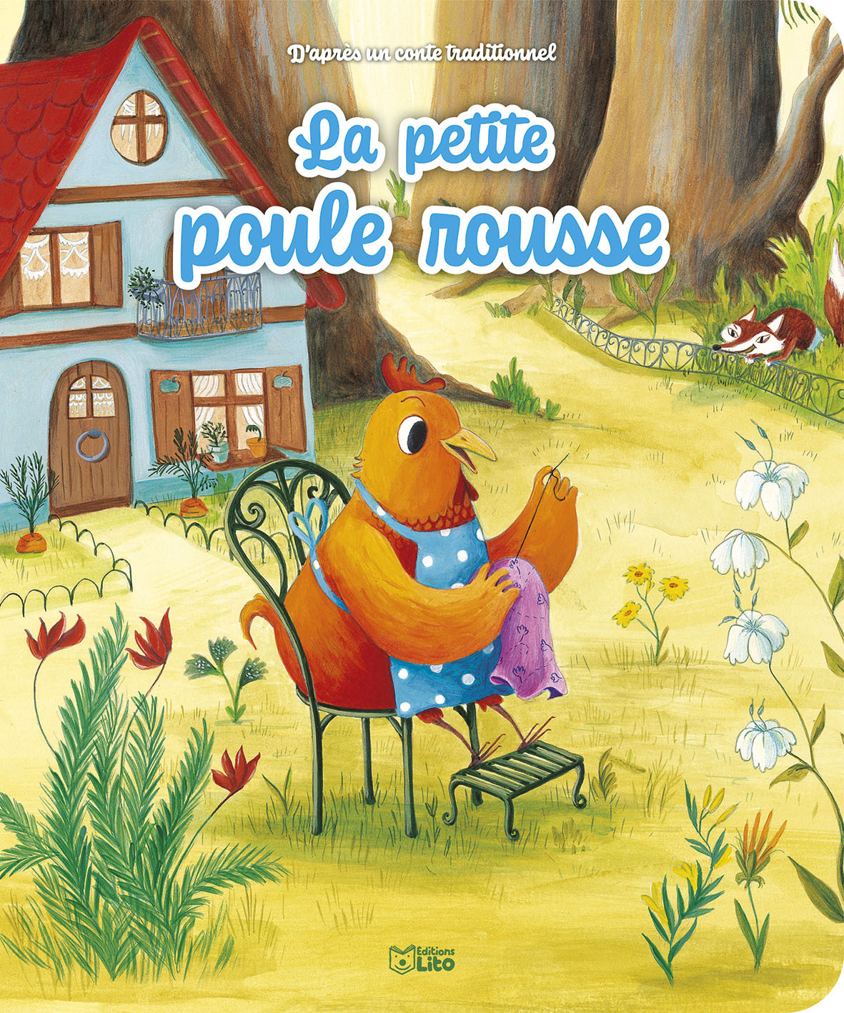 MINICONTE PETITE POULE ROUSSE