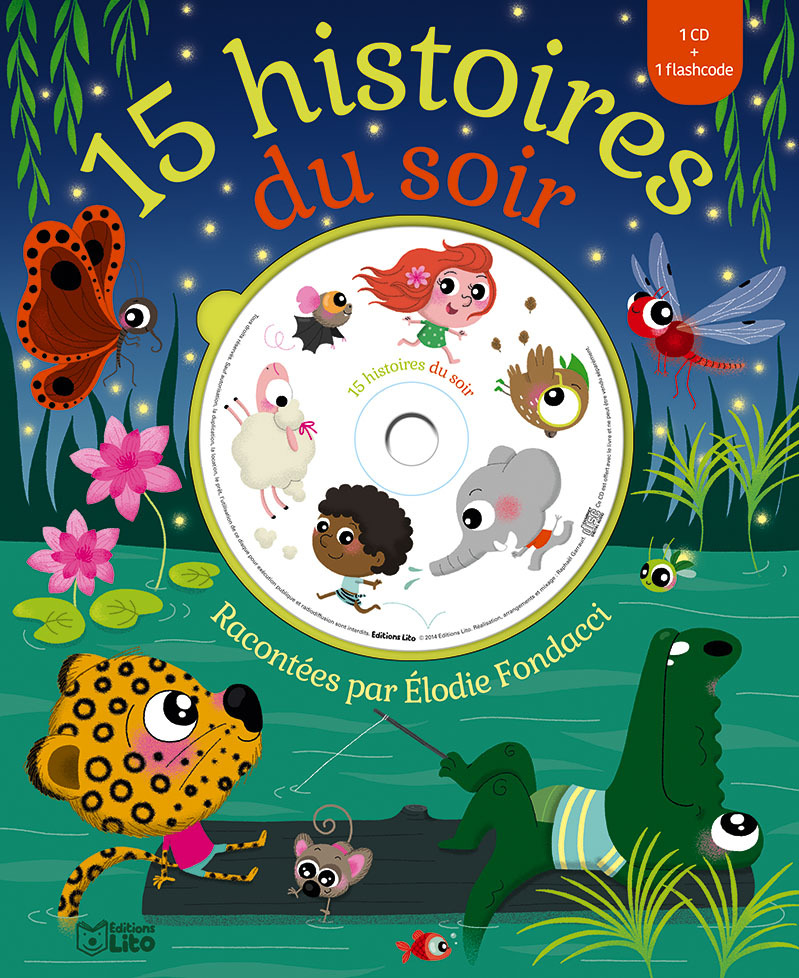 LIVRE CD 15 HISTOIRES DU SOIR