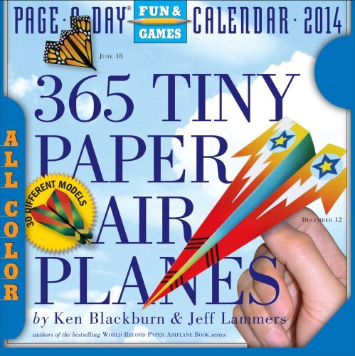 365 TINY PAPER AIRPLANES 2014