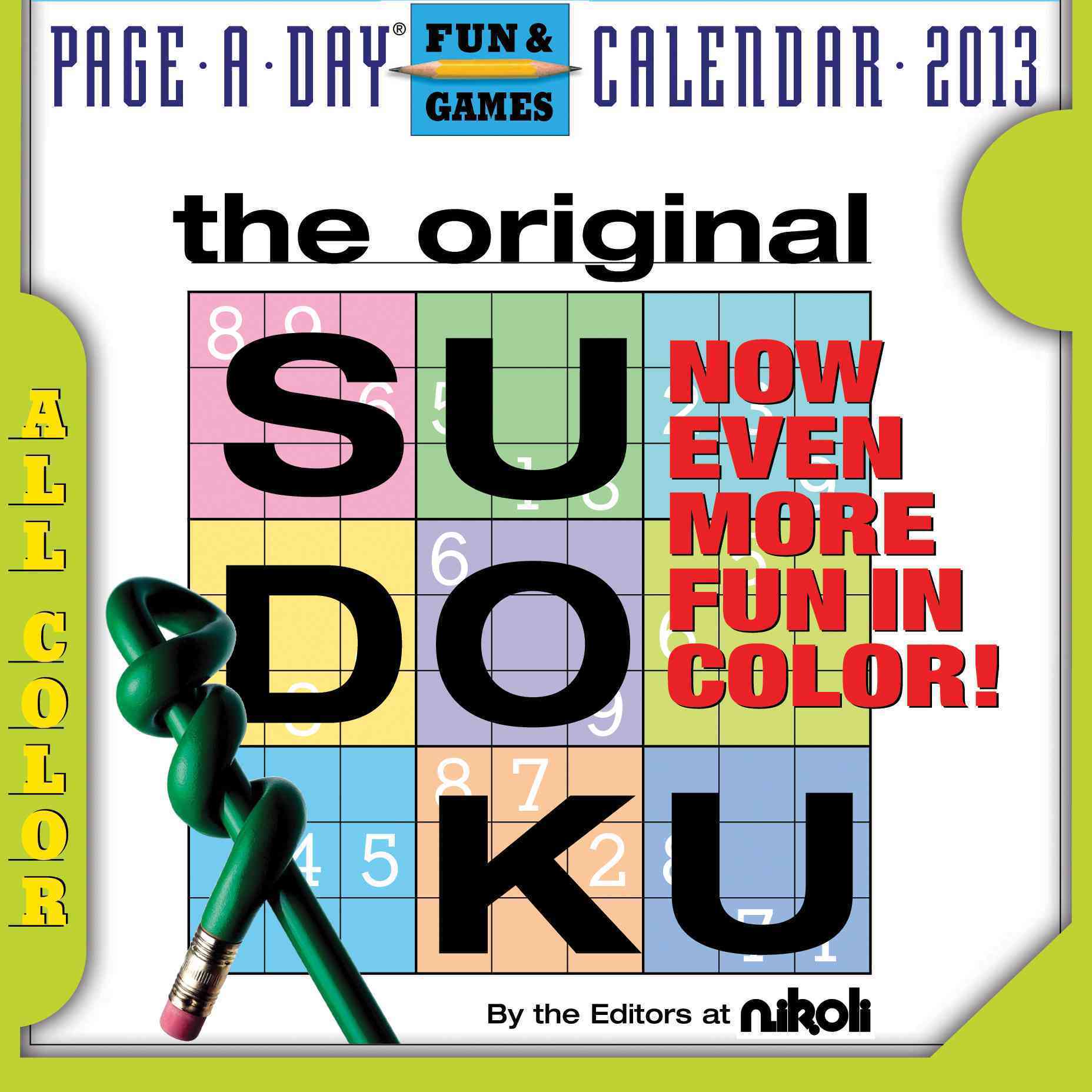 THE ORIGINAL SUDOKU: 2013