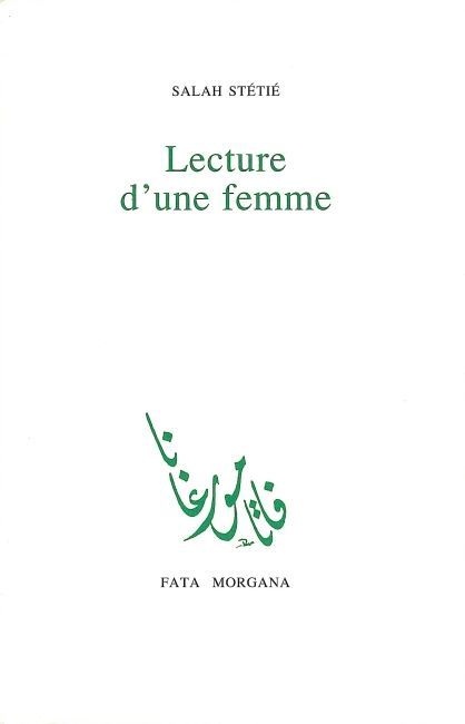 Lecture d'une Femme
