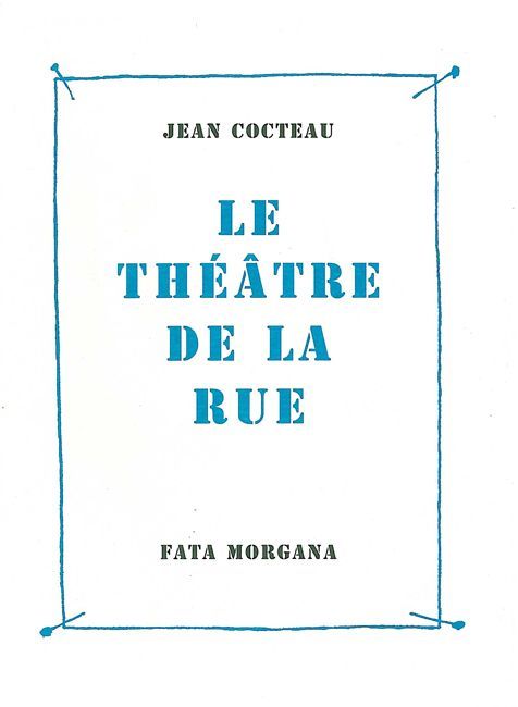 Le théâtre de la rue
