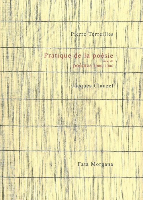 Pratique de la poésie