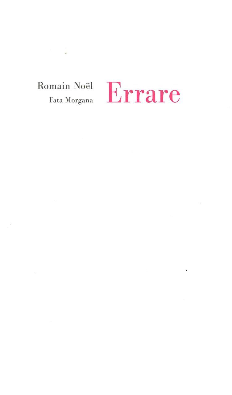 Errare
