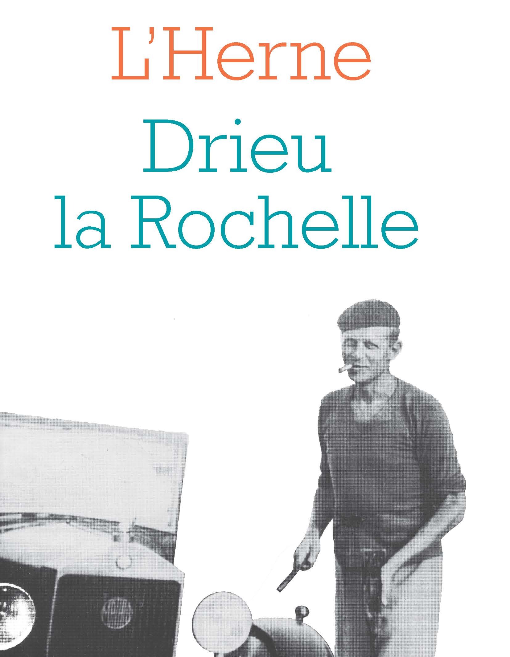Cahier Drieu La Rochette