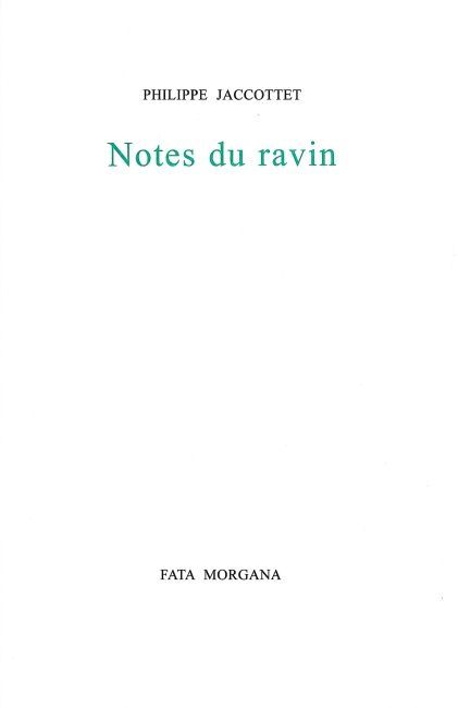 Notes du Ravin