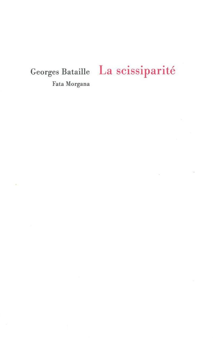 La scissiparité