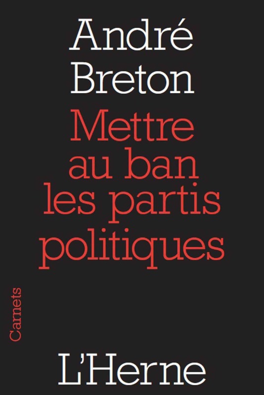 mettre au ban les partis politiques