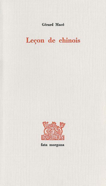 Leçon de chinois