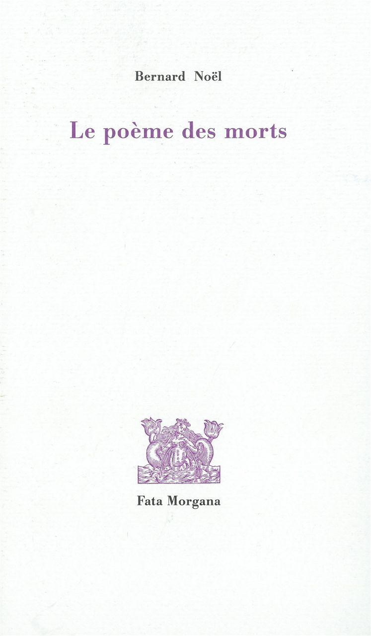 Le poème des morts
