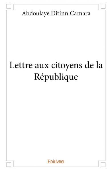 Lettre aux citoyens de la république