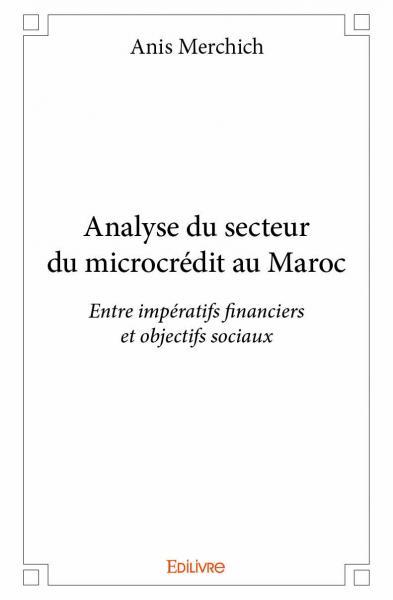 Analyse du secteur du microcrédit au maroc