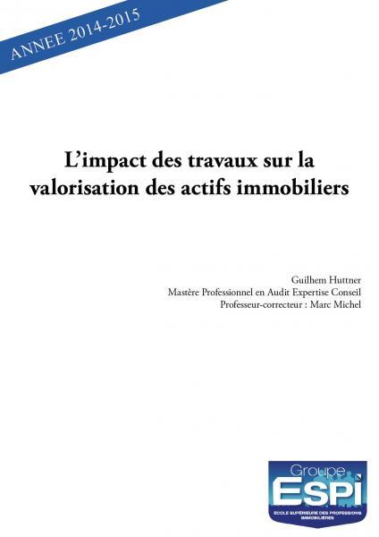 L'impact des travaux sur la valorisation des actifs immobiliers