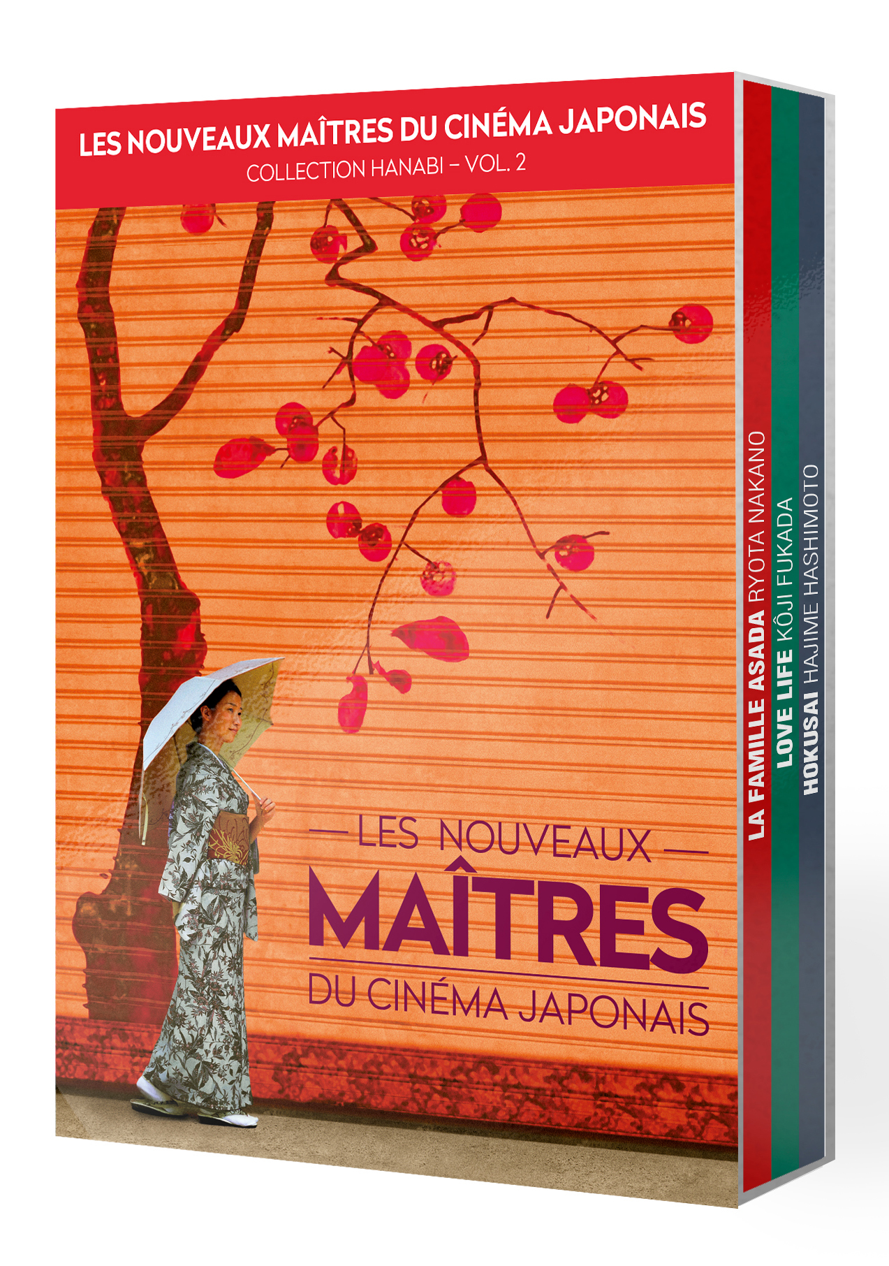 NOUVEAUX MAITRES DU CINEMA JAPONAIS (LES) - COLLECTION HANABI - V2 - 3 DVD