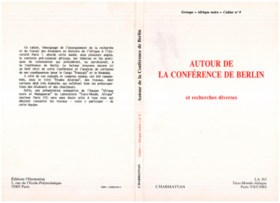 Autour de la Conférence de Berlin