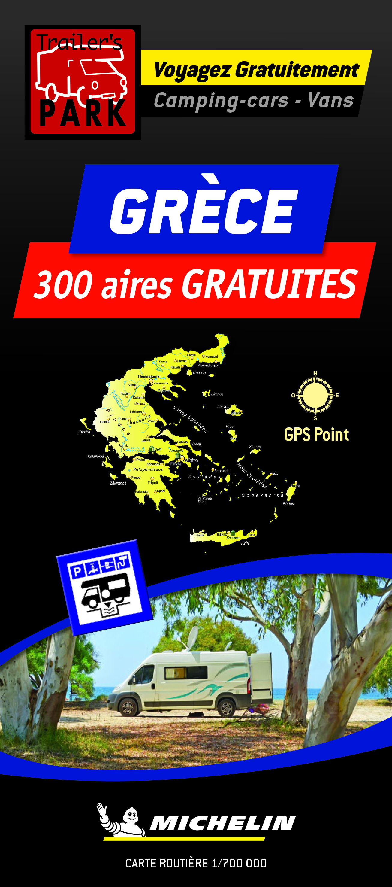 Carte Grèce TRAILER'S PARK
