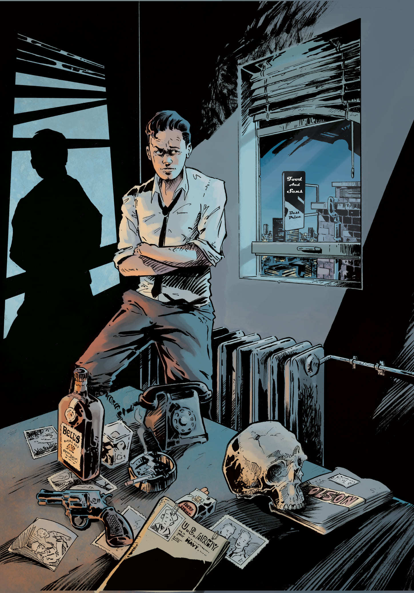 Chroniques américaines Un cadavre à Childress Creek (Version toilée)