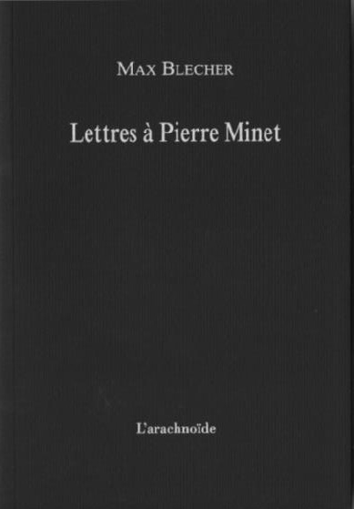 Lettres à Pierre Minet